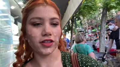 Bukkake walk