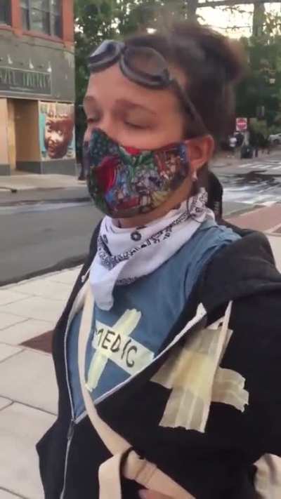 Crossposting aftermath of police attacking peaceful medical workers