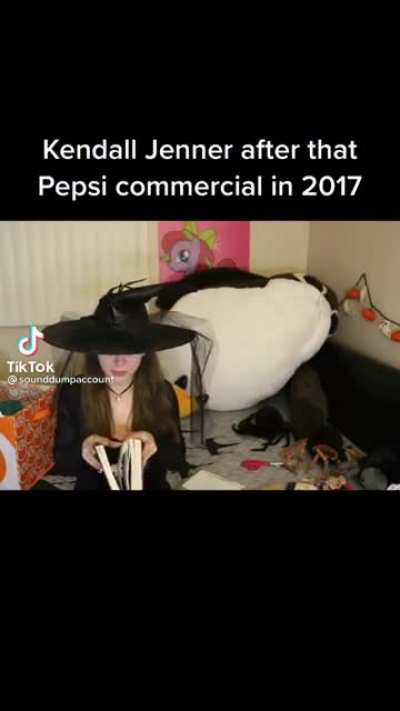 Kendall Jenner after that Pepsi ad