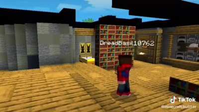 Eu lembrei da casa de ver&atilde;o dos gatos do Luba no minecraft quando vi esse v&iacute;deo (retirado do Tik Tok) achei descolad&iacute;ssimo