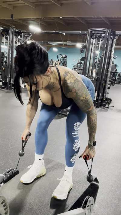 bet this made you wanna hit the gym with me