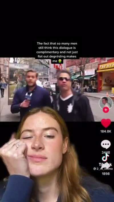This guy has the audacity to keep catcalling while fully knowing it&rsquo;s uncomfortable