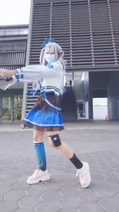 HAAA DOKKOISHO! DOKKOISHO! SORAN BUSHI - AMANE KANATA COSPLAY 🤪🦍💙