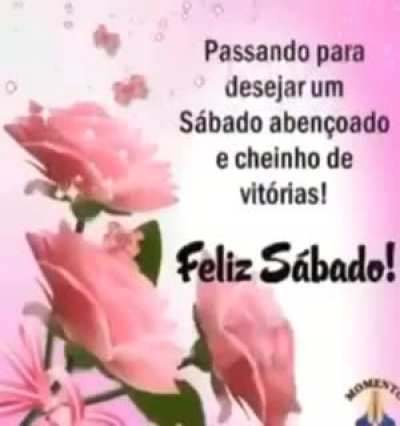 Feliz s&aacute;bado amigos👍