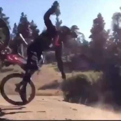 Mountain bike disaster