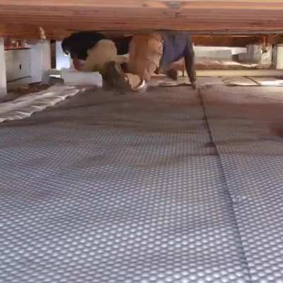 Finishing a crawl space