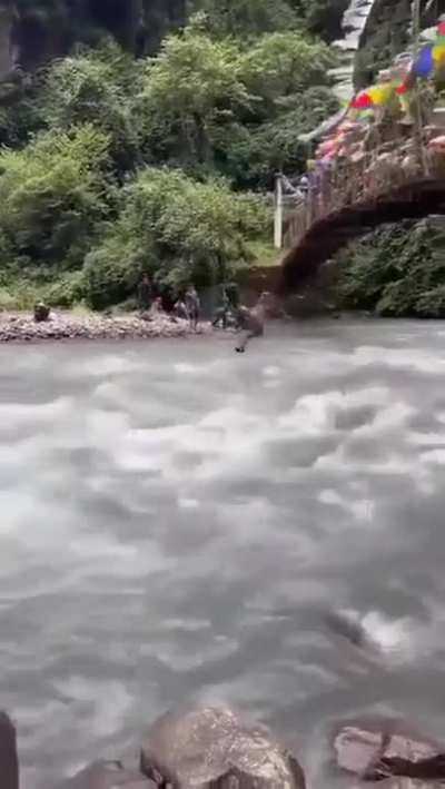a quick dip