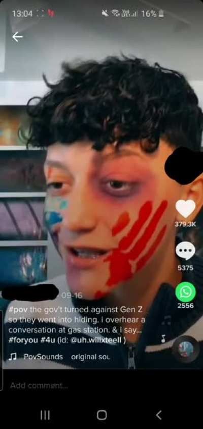 I don't want to be one of those 