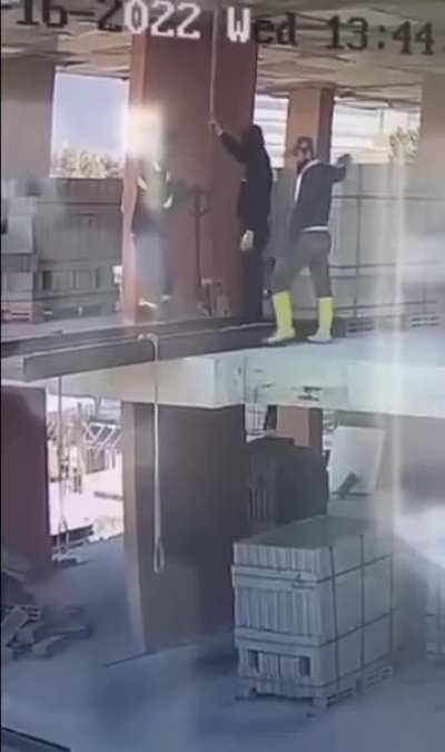 fall at a construction site