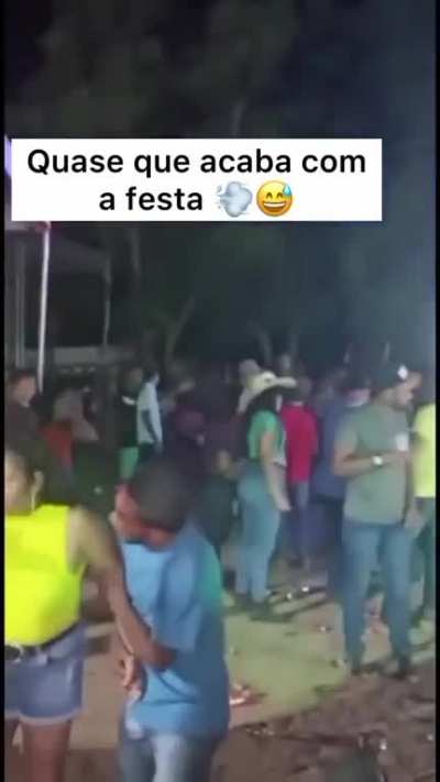 Método rápido para esvaziar ambientes.