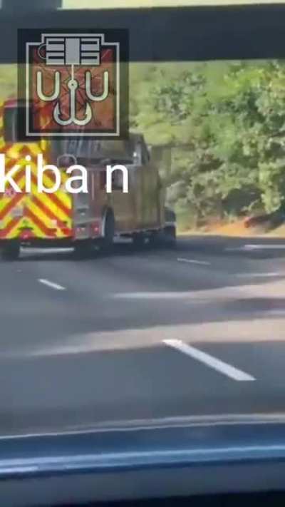 Caminh&atilde;o de bombeiro drifitando fds