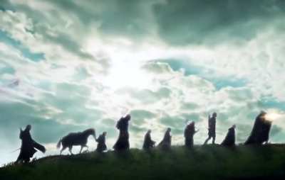 "Not all those who wander are lost." The Fellowship of the Ring. Enjoy!