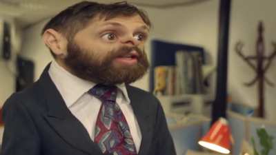 Same Ties by Aunty Donna except it's Content Aware Scaled