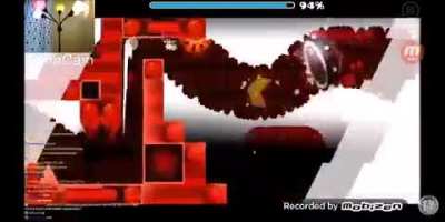 Good old geometry dash, a scream of pain and misery