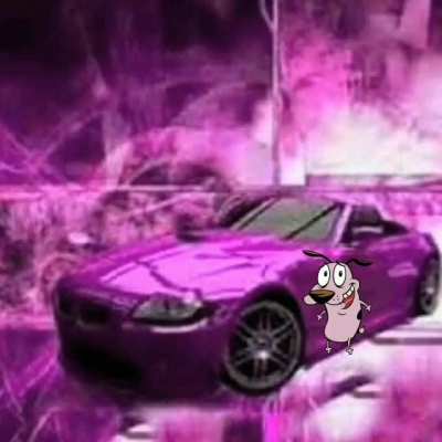 Courage The Cowardly Dog Drip Car