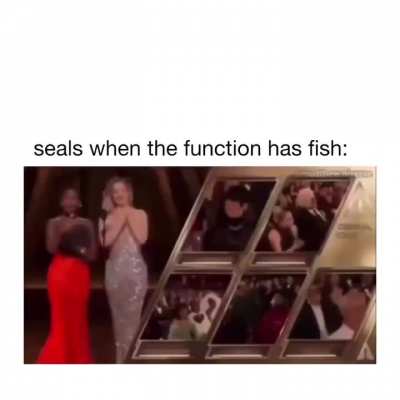 Seals 🦭 when the function has fish "RRR"