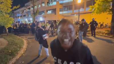 Washington DC Police come out in force to stifle protesters calling for a cease fire in Palestine.