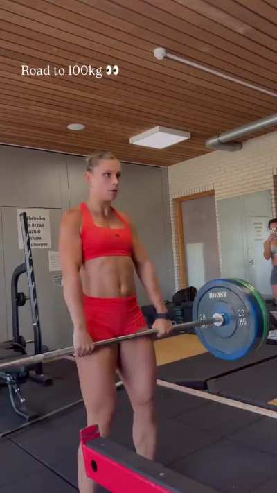At the gym