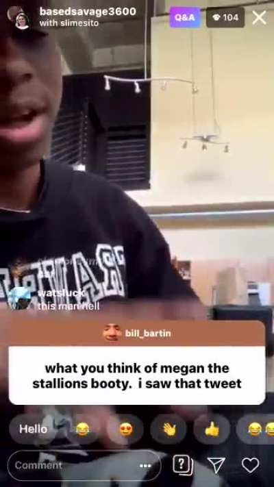 He spittin if you ask me💯