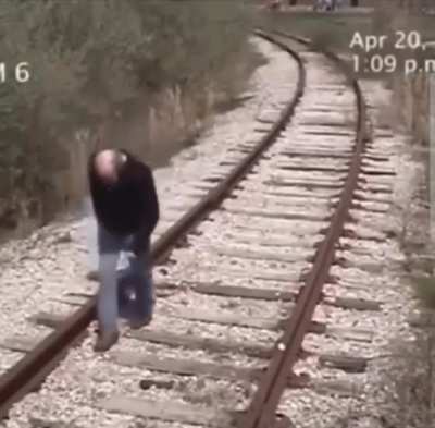 Another mindless civilian trespassing on company property leads to injuries and damage to a locomotive. Sad and unnecessary...