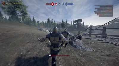 Army of default knights led by ZambaLamba destroys a pub![loud]