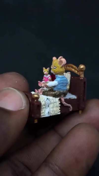 My miniature from basswood