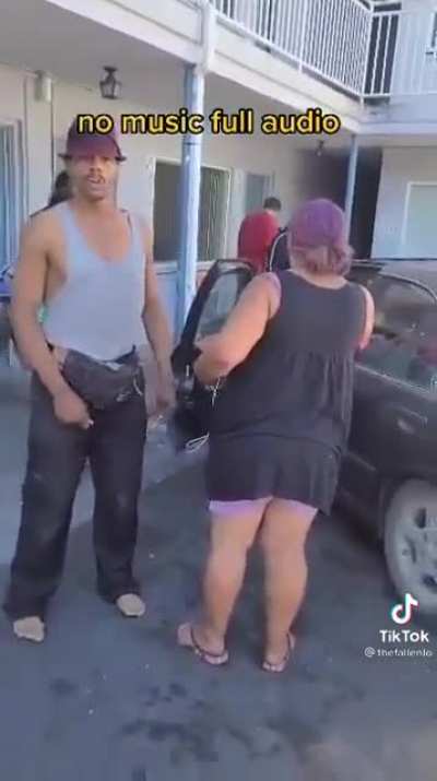Chaos at an apartment complex