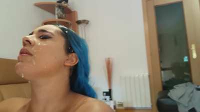 He just kept on cumming