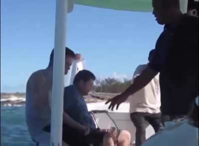 WCGW if i act like a spoiled trust fund kid on someone&rsquo;s boat