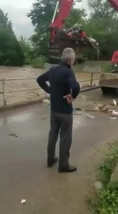 Cleaning up the river