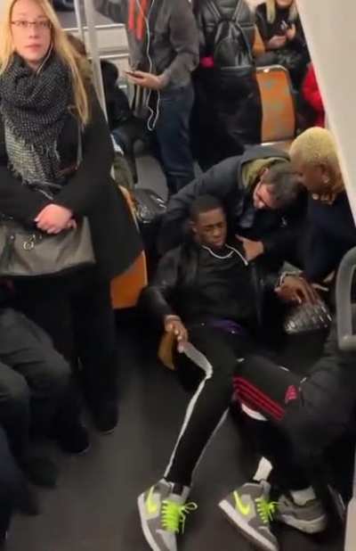 Pretending to have a seizure on a packed train&hellip;