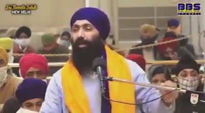 "KHALSA RAAJ" Baba Banta Singh Ji Katha at Sir Bangla Sahib... To all who what to Rule, especially the RSS/BJP Bhakts, This is how you Rule Righteously! To the sold-out indian government/media, Sikhs know who they are and don't need you to define our beli