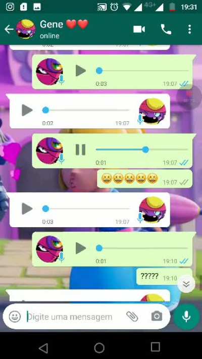 Tara and Gene WhatsApp