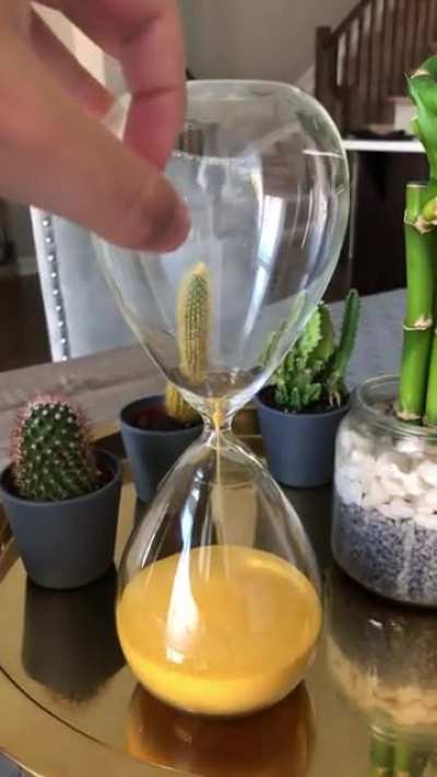 Excess Sand falling on timer