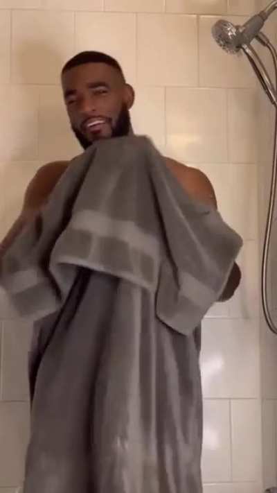 me washing myself
