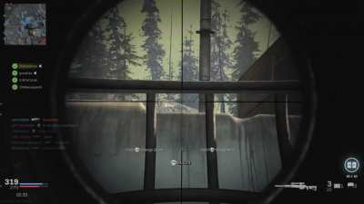 Warzone Sniping Through Crates
