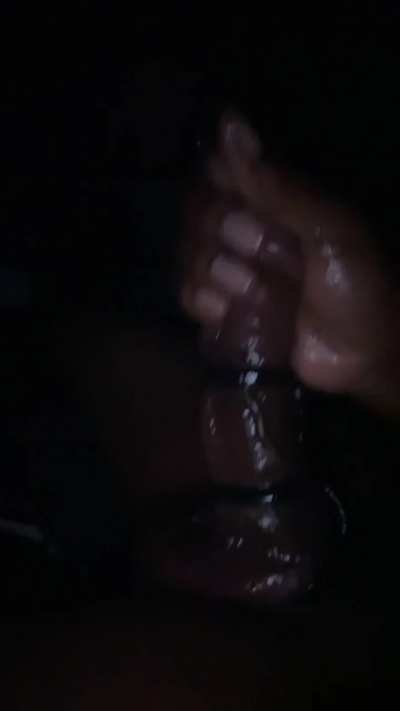 Tuggin my cum filled shaft😵&zwj;💫