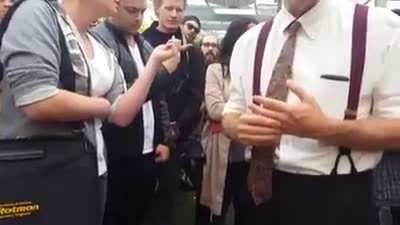 A clip from the video that made him famous
