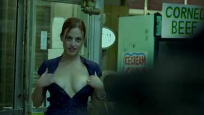 Helena Kash shows off busty tits in "Crave" (2012)
