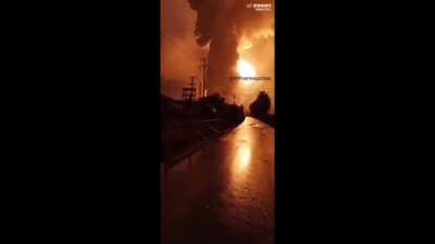 A Factory Holding 40 Tons Of Aluminum Went Up In A Fireball of Seismic Proportions In China's Dengfeng, Henan Province