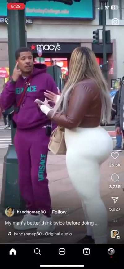 The fact he acts like she&rsquo;s in the wrong is actually crazy.

