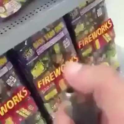 He lit it up