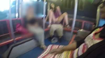 Public sex in the Bus