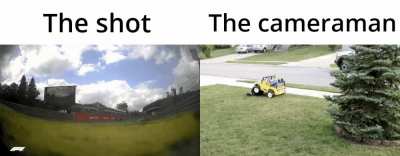 They never show you the other side of the camera
