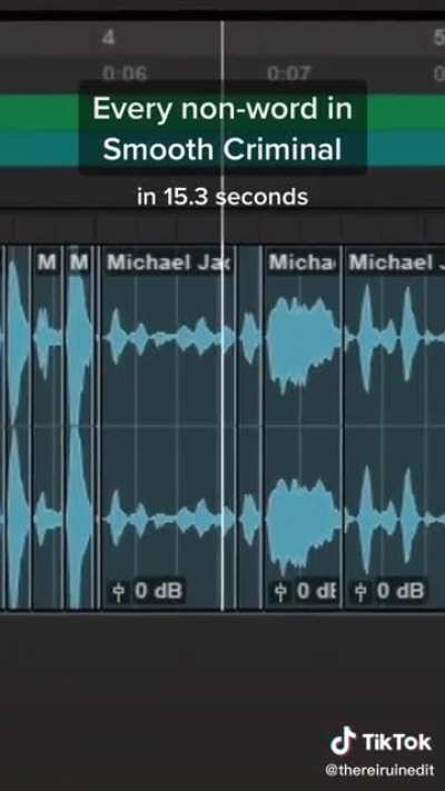 Every non-word in Michael Jackson&rsquo;s &ldquo;Smooth Criminal&rdquo;