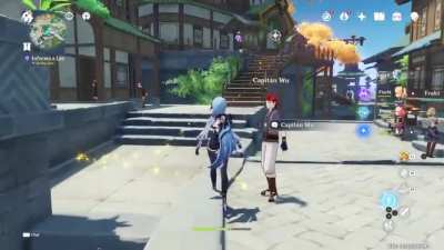 Local captain can't resist the THICC and has to stop to appreciate