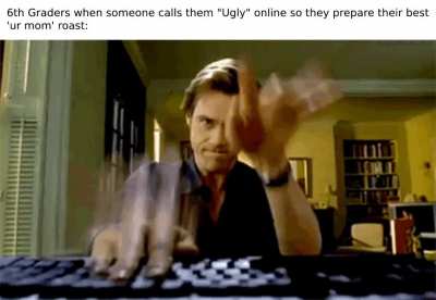 "ur mom is fat lol XD"