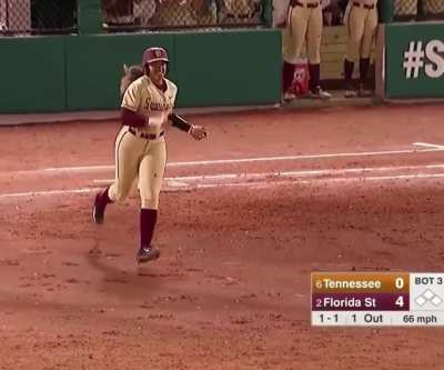 Elizabeth Mason (NCAA Softball | Tennessee Lady Volunteers v. Florida State Seminoles) - February 17th, 2019