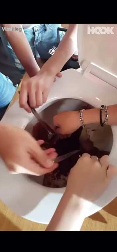 Thanks I hate Ice cream in a toilet bowl. Why???