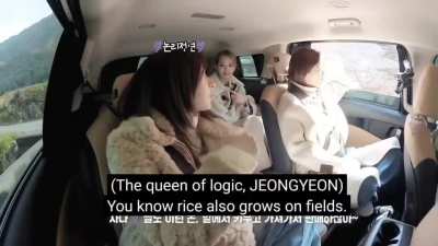 Jeongyeon &amp;amp; Sana tried to trick Tzuyu into thinking marshmallows grow in fields 😂😂